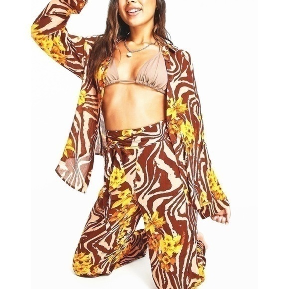 ASOS Printed Pant Set - Picture 3 of 8